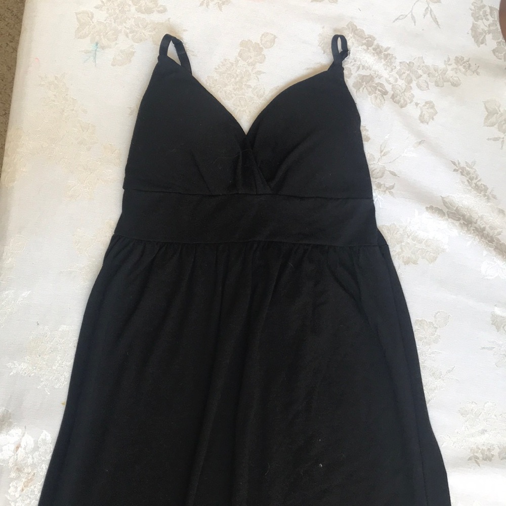 Maxi dress with pad